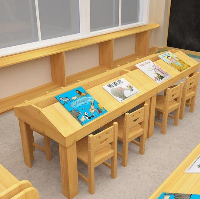 幼兒園讀書(shū)桌